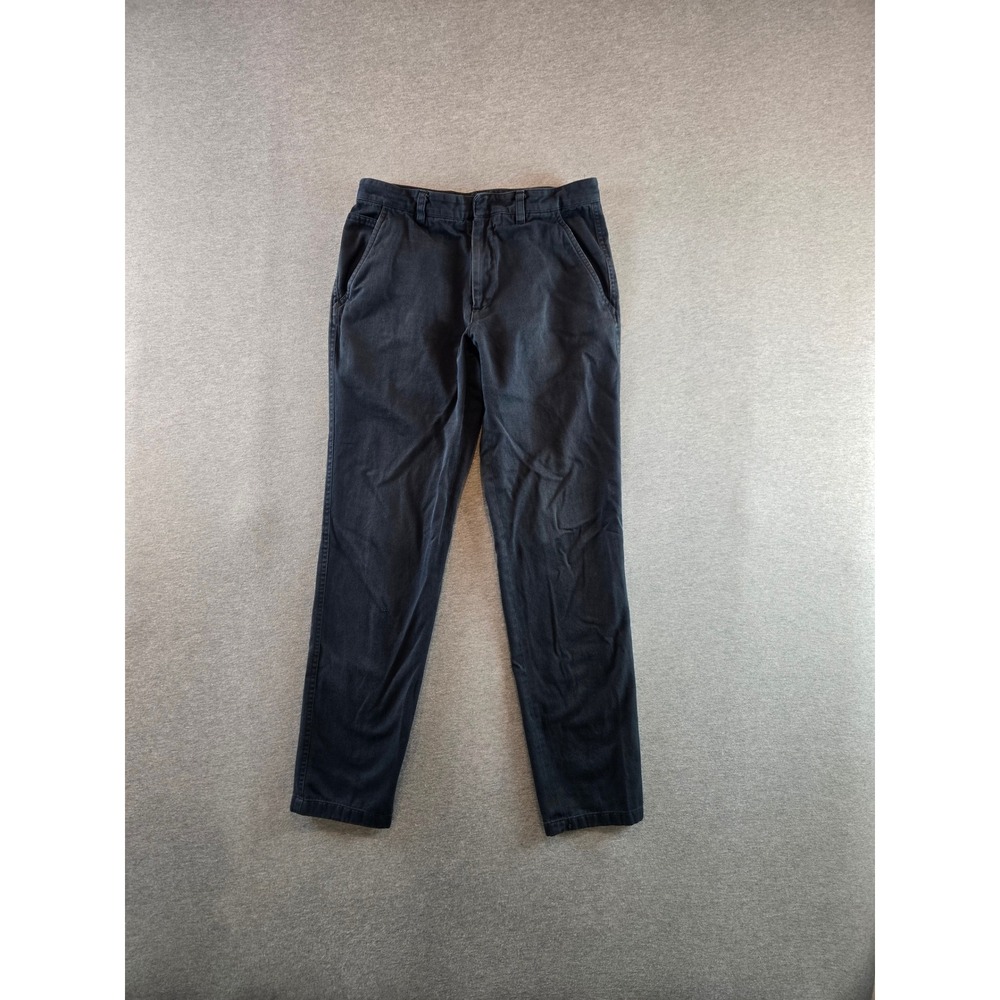 APC Chino Trousers Mens‎ XS 28x30 Navy Blue Cotton Slim Straight Made in Latvia